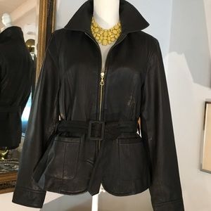 Tommy Bahama leather jacket ~FP